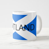 Schotse vlag Schotland mugcnt Grote Koffiekop (Voorkant rechts)