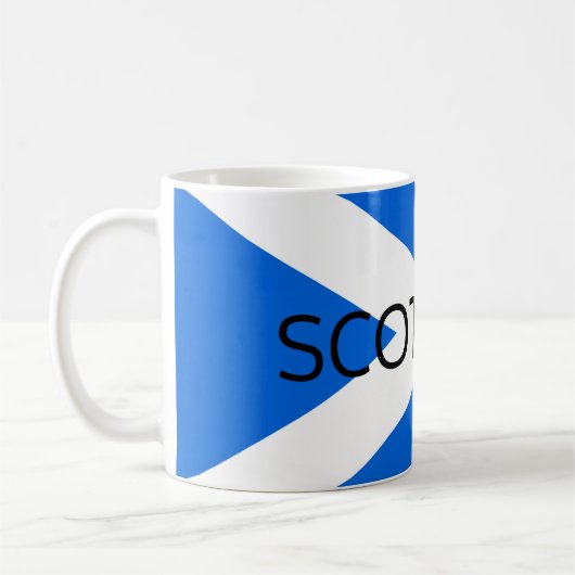 Schotse vlag Schotland mugcnt Koffiemok (Links)