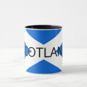 Schotse vlag Schotland mugcnt Mok (Midden)