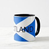 Schotse vlag Schotland mugcnt Mok (Voorkant rechts)