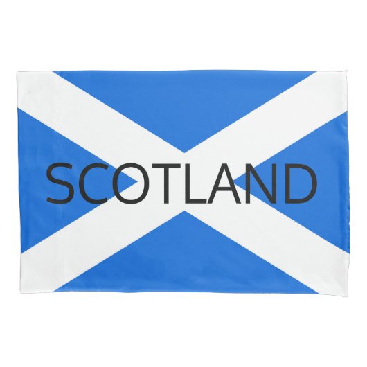 Schotse vlag Schotland pcnt Kussensloop (Voorkant)