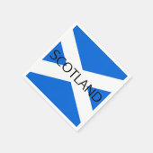 Schotse vlag Schotland pint Servet (Hoek)