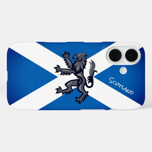  Schotse vlag, Schotland, Rampant/mode Case-Mate iPhone Case (Achterkant (horizontaal))