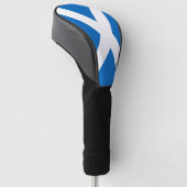 Schotse vlag Schotse patriottische vlag Golfheadcover (Schuin)