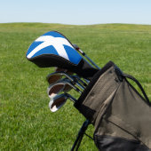 Schotse vlag Schotse patriottische vlag Golfheadcover (Insitu)