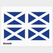 Schotse vlag - Schotse Saltire Stickers (Vel)