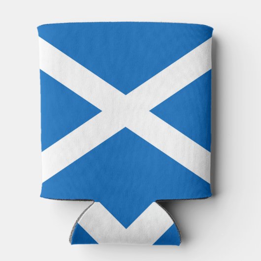 Schotse vlag Scottish Saltire Blikjeskoeler (Achterkant)