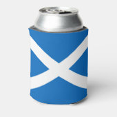 Schotse vlag Scottish Saltire Blikjeskoeler (Blikje Achterkant)