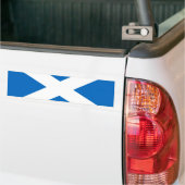 Schotse vlag Scottish Saltire Bumpersticker (Op Truck)
