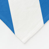 Schotse vlag Scottish Saltire Fleece Deken (Hoek)