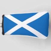 Schotse vlag Scottish Saltire Golfheadcover (Voorkant)