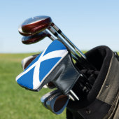Schotse vlag Scottish Saltire Golfheadcover (Insitu)