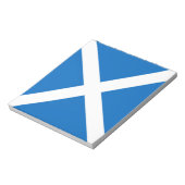 Schotse vlag Scottish Saltire Notitieblok (Linkerzijde)