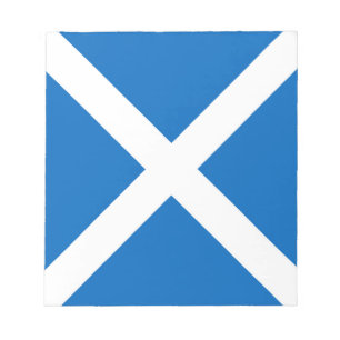 Schotse vlag Scottish Saltire Notitieblok