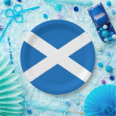 Schotse vlag Scottish Saltire Papieren Bordje (Feest)