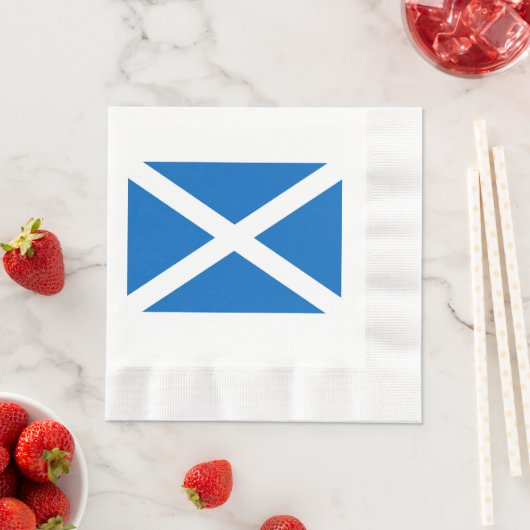 Schotse vlag Scottish Saltire Servetten (Insitu)