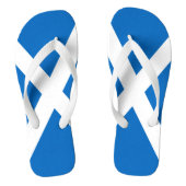 Schotse vlag Scottish Saltire Teenslippers (Voetbed)