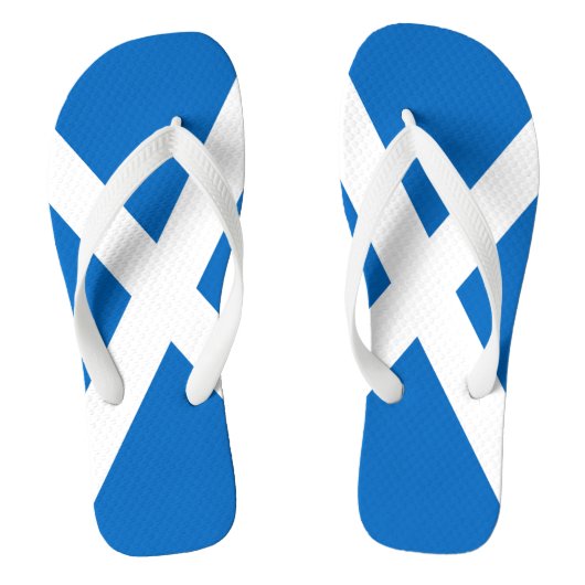 Schotse vlag Scottish Saltire Teenslippers (Voetbed)