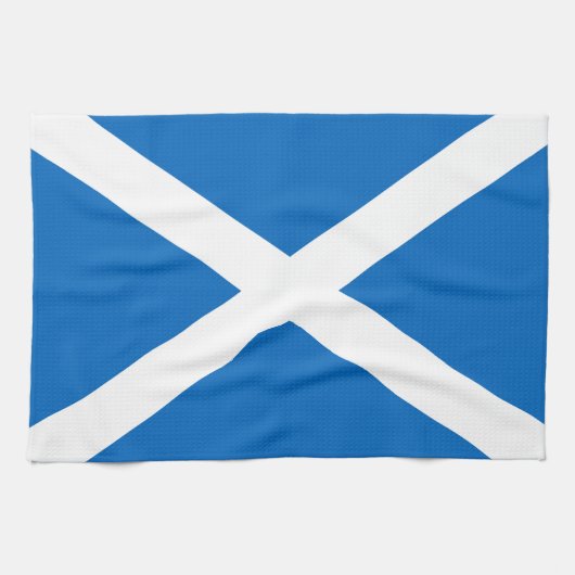 Schotse vlag Scottish Saltire Theedoek (Horizontaal)