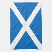Schotse vlag Scottish Saltire Theedoek (Verticaal)
