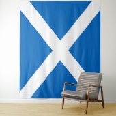 Schotse vlag Scottish Saltire Wandkleed (In situ)