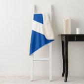 Schotse vlag sherpa deken (In situ)