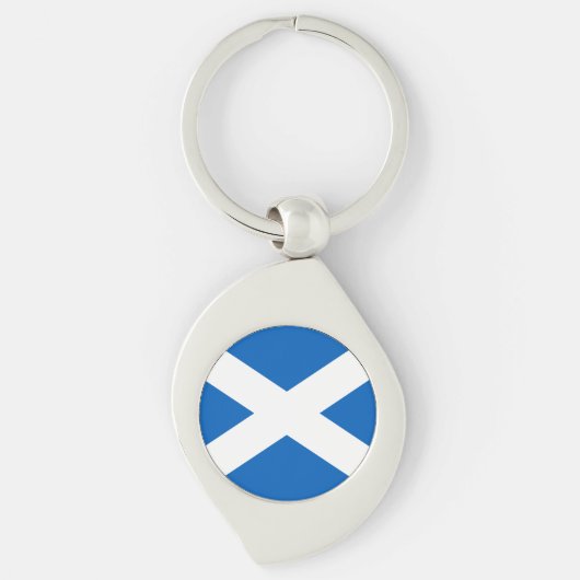 Schotse vlag sleutelhanger (Voorkant)