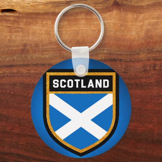 Schotse vlag sleutelhanger (Voorkant)