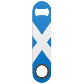 Schotse vlag speed flessenopener (Voorkant)