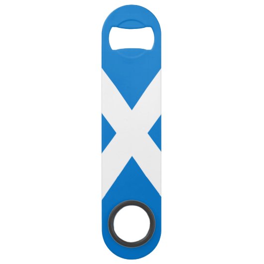 Schotse vlag speed flessenopener (Voorkant)