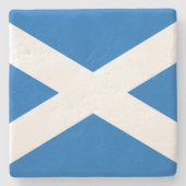 Schotse vlag stenen onderzetter (Voorkant)