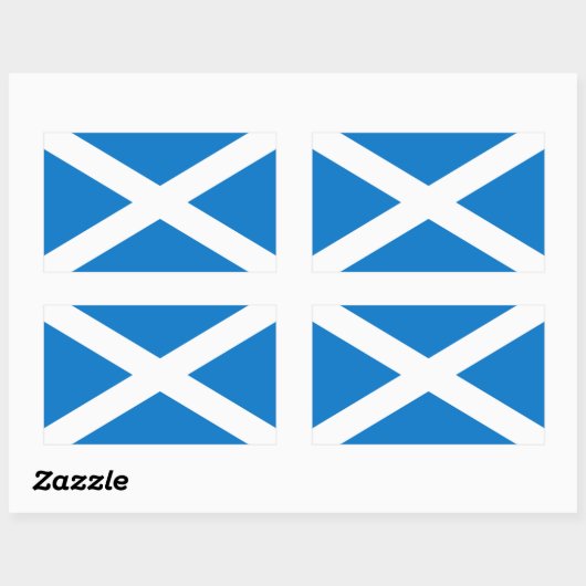 Schotse vlag Sticker (Vel)