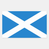 Schotse vlag Sticker (Voorkant)
