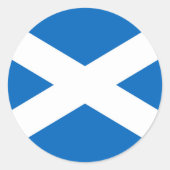 Schotse vlag sticker (Voorkant)