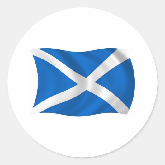 Schotse vlag Sticker (Voorkant)