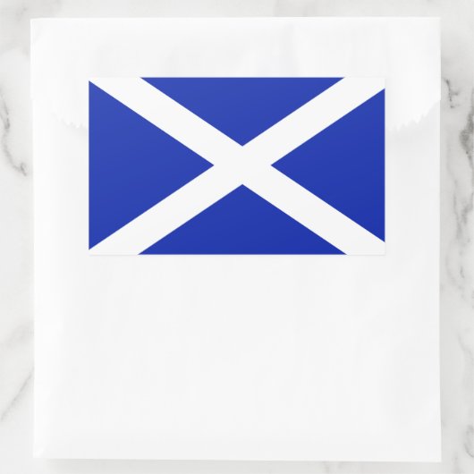 Schotse vlag Sticker (Tas)