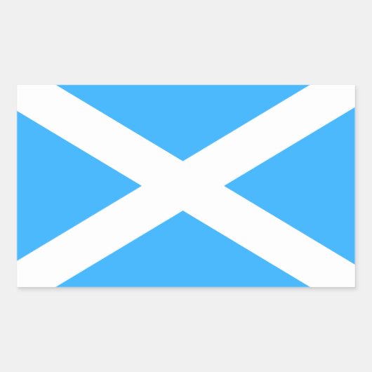 Schotse vlag Sticker (Voorkant)