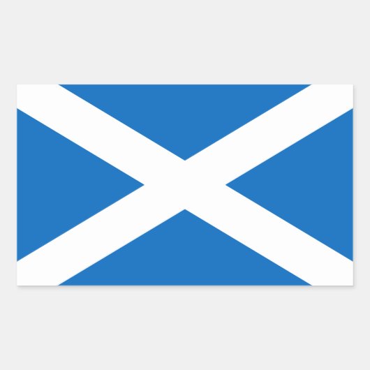 Schotse vlag Stickers (Voorkant)