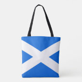 Schotse vlag stint tote bag (Achterkant)