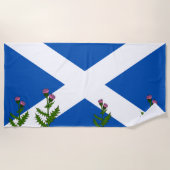 Schotse vlag strandlaken (Voorkant)