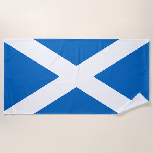 Schotse vlag strandlaken (Voorkant)