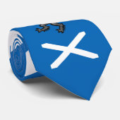 Schotse vlag Stropdas, Rampant, patriottisch Schot Stropdas (Opgerold)