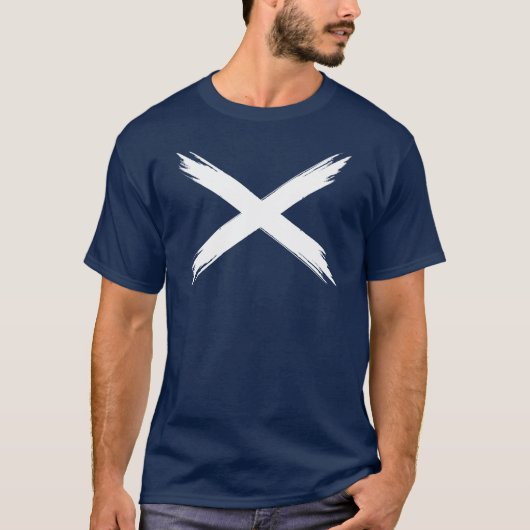 Schotse vlag t-shirt (Voorkant)
