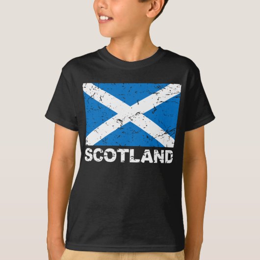 Schotse vlag t-shirt (Voorkant)