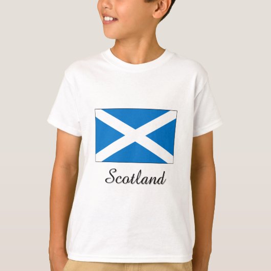 Schotse vlag t-shirt (Voorkant)