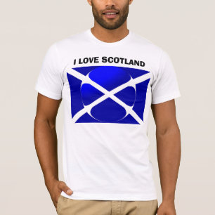 Schotse vlag t-shirt