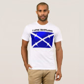 Schotse vlag t-shirt (Voorkant volledig)