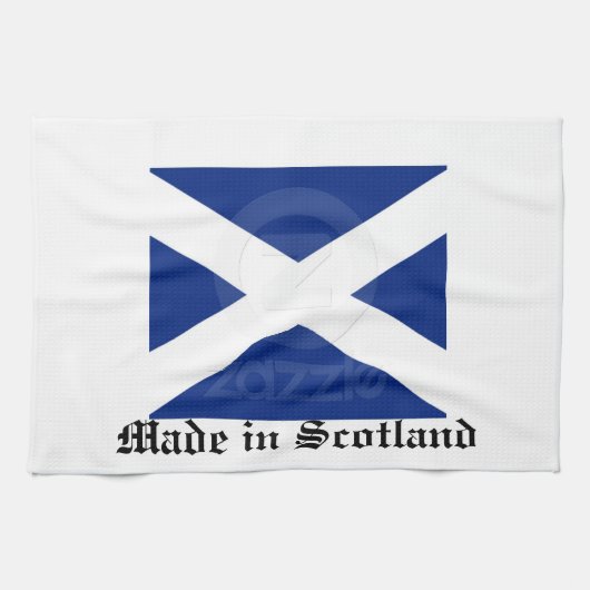 Schotse vlag T-Towel Theedoek (Horizontaal)