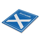 Schotse vlag tegeltje (Zijkant)