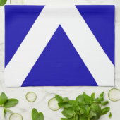 Schotse vlag theedoek (Gevouwen)